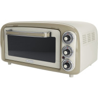 Ariete 979 Design 18 Liter Elektrobackofen, geeignet für 30 cm Pizza, 1380 W, 3 Garpositionen, 60 Minute