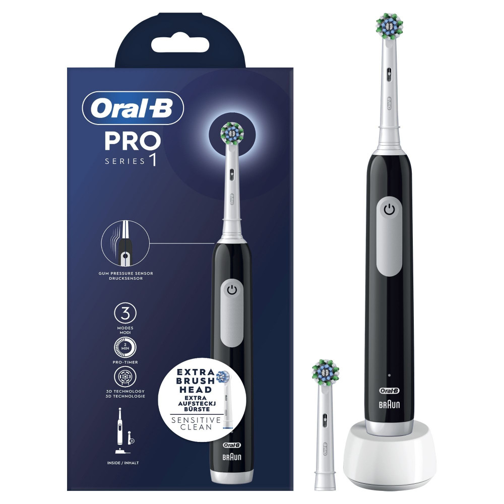 Oral-B Pro Series 1 Volwassen oscillerende tandenborstel Zwart, Wit