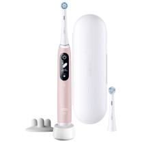 Oral-B iO 6S Cepillo de dientes vibratorio para adultos Rosa, Blanco