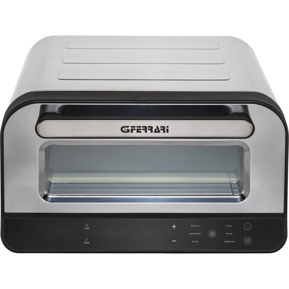 G3 Ferrari Pizza Pro 2 minuti Pizzamacher/Ofen 1 Pizza(s) 1850 W Schwarz, Silber