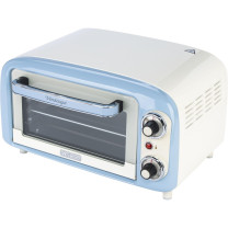 Ariete 3919 Electric Oven Vintage, 800W, 10L capacity, Double glass, Retro, Blue