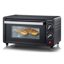 Severin TO 2062 forno tostapane 9 L 800 L Nero, Grigio Griglia