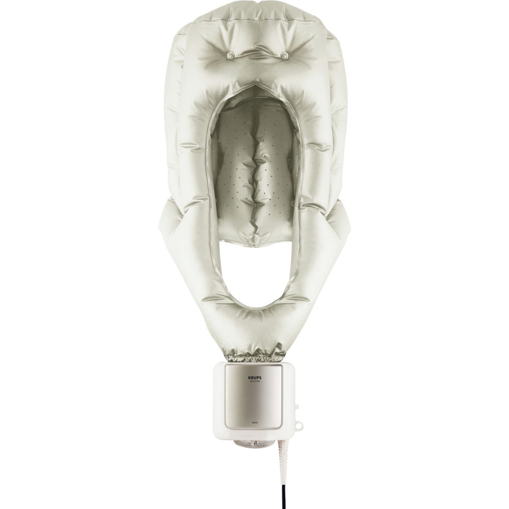 Krups CF 6000 Ionic Hood dryer with travel bag 600W - white