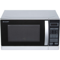 Sharp Home Appliances R-642INW Musta yhdistelmämikroaaltouuni, pöytämalli 20 L 800 W
