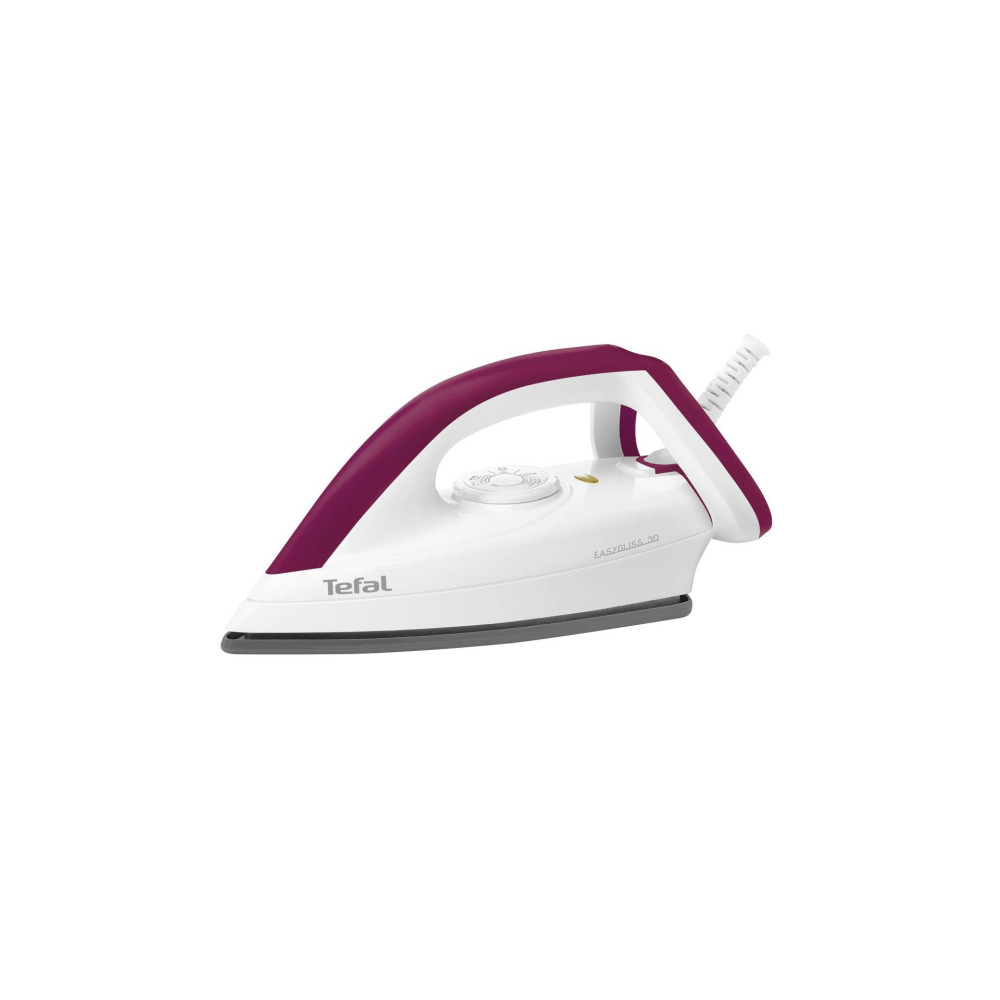 Tefal EasyGliss FS4030 Dry iron Durilium soleplate 1200 W Burgundy, White