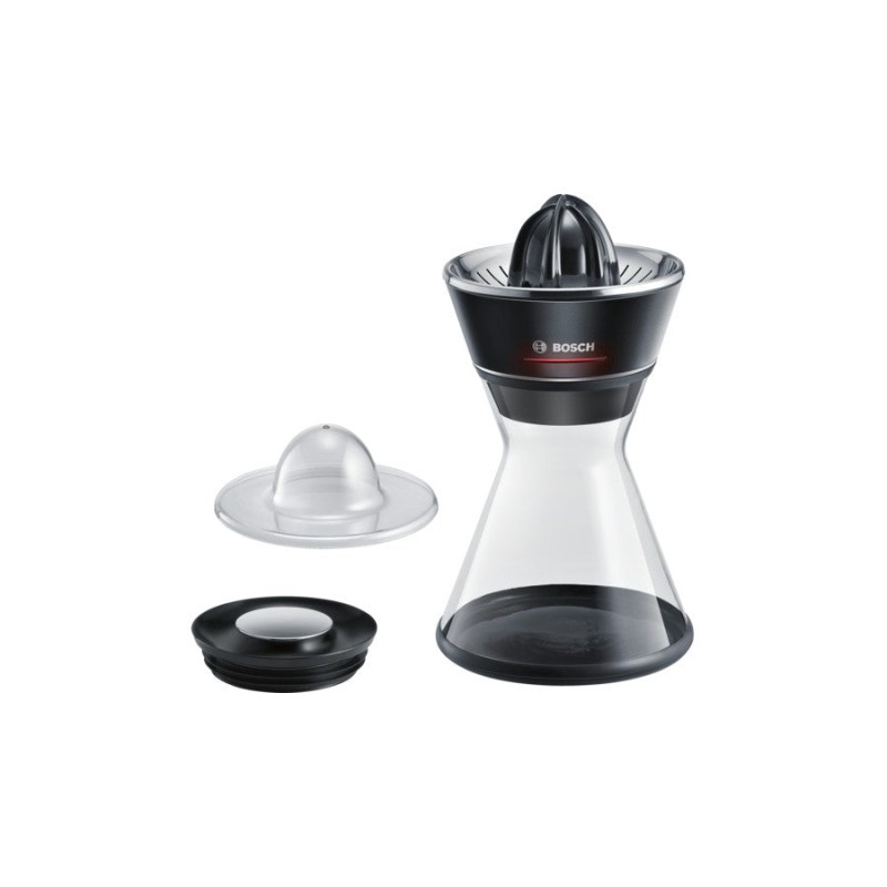 Bosch MCP72GPB citruspress Plast, Rostfritt stål Svart