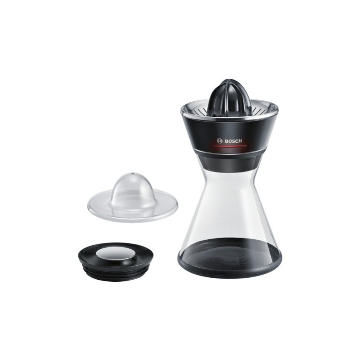 Bosch MCP72GPB citrus press Plastic, Stainless steel Black