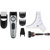 Braun BeardTrimmer 7 BT7420 Battery 40 2 cm Black, Grey