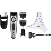 Braun BeardTrimmer 7 BT7420 Battery 40 2 cm Black, Grey
