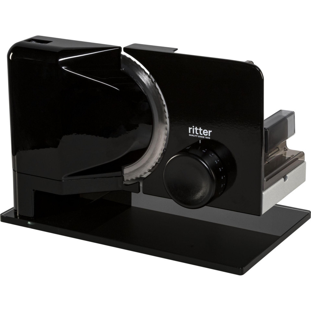 Ritter 528.041 slicer Electric 65 W Black Glass, Metal
