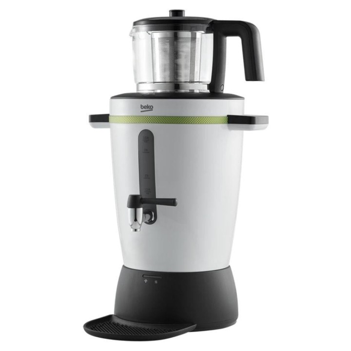 Beko SE8034 Electric Samovar Tea Maker - 2000W Turkish Tea Maker