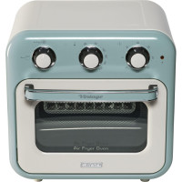 Ariete 4632 Friggitrice ad aria e forno Vintage, 1400W, 2in1, Capacità 16L, Accessori inclusi, Timer 60 minuti, Doppio vetro, bl