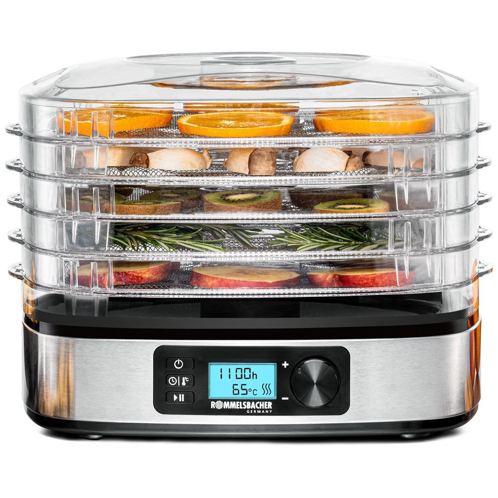 Rommelsbacher DA 350 essiccatore per alimenti in acciaio inossidabile 350 W