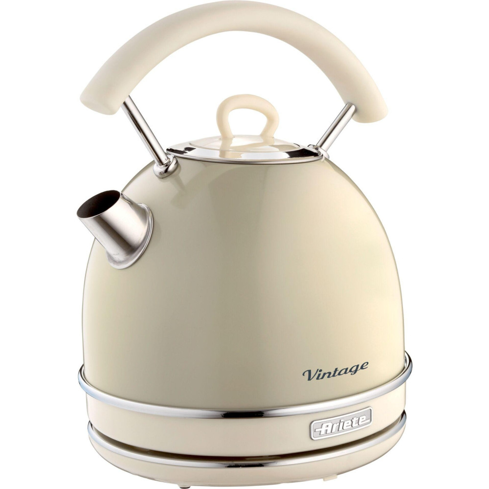 Ariete 2877 Kettle Vintage, 1,7L, Snoerloos, beige