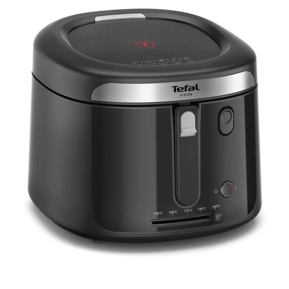 Tefal Vision FF2528E0 fryer Single 2.1 L Stand-alone 1900 W Deep fryer Black