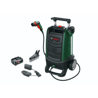 Bosch Fontus 18V pressure washer Upright Battery