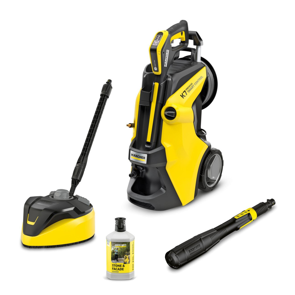 Kärcher K 7 Hidrolimpiadora vertical eléctrica Premium Smart Control Flex Home 600 l/h Negro, Amarillo