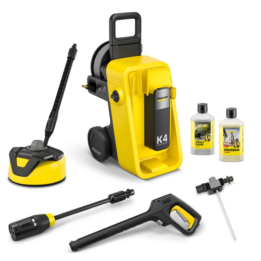 Kärcher K 4 Nettoyeur haute pression Comfort Premium Home vertical 420 l/h 1800 W Jaune