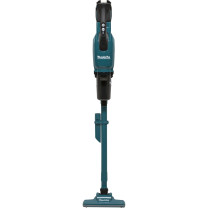 Makita DCL286FRF stick vacuum/electric broom 2-in-1 stick vacuum Battery Dry Cyclonic Bagless 0.25 L 100 W Black, Blue 3 Ah