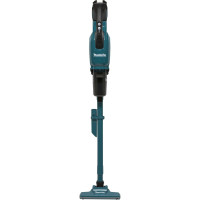 Makita DCL286FRF stick vacuum/electric broom 2-in-1 stick vacuum Battery Dry Cyclonic Bagless 0.25 L 100 W Black, Blue 3 Ah