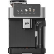 Beko CaffeExperto CEG8564X - Front view with milk cup