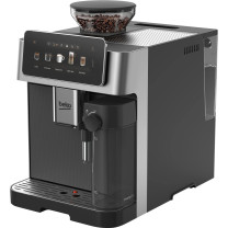 Beko CaffeExperto CEG8564X - Angled view with milk cup