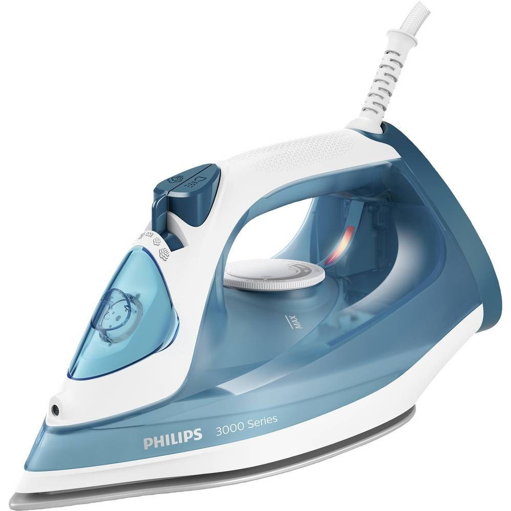Philips 3000 series DST3011/20 iron Steam iron Ceramic soleplate 2100 W Blue