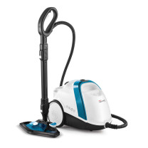 Polti Vaporetto Smart 100_B Cylinder steam cleaner 1500 W Blue, White