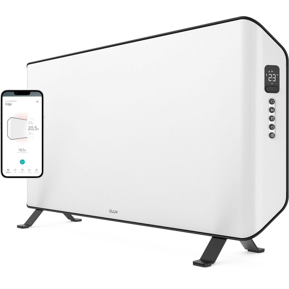 Duux Edge Indoor White 2000 W Convector electric space heater
