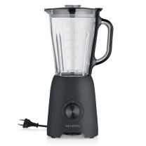 Severin SM 3722 blender 1.5 L Tabletop blender 600 W Black, Transparent