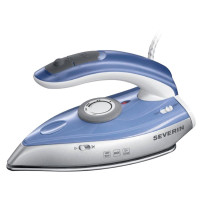 Severin BA 3234 Travel Steam Iron - Silver/Blue