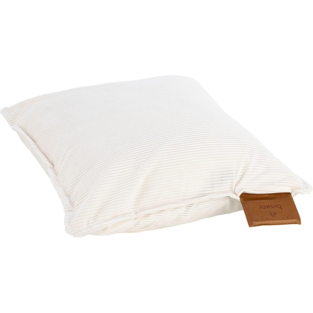 Beurer HK78 Heaty Cordless Heated Cushion - Pearl/Beige