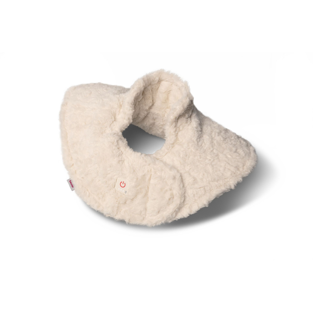 Beurer HK 165 Huggy Rechargeable Shoulder Heat Pad, Ivory