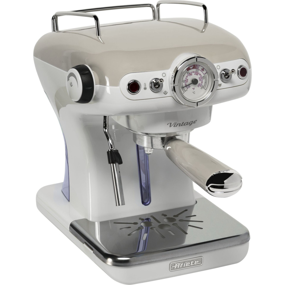 Ariete 1389/13 Vintage Espresso Machine - Beige