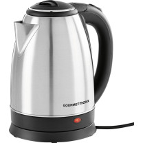 GourmetMaxx 13704 1.8 L Cordless Kettle - Stainless Steel/Black