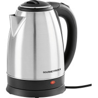 GourmetMaxx 13704 1.8 L Cordless Kettle - Stainless Steel/Black