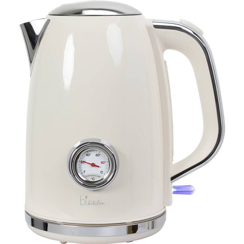 BiKitchen Nostalgia 170 1.7 L Kettle - Cream White