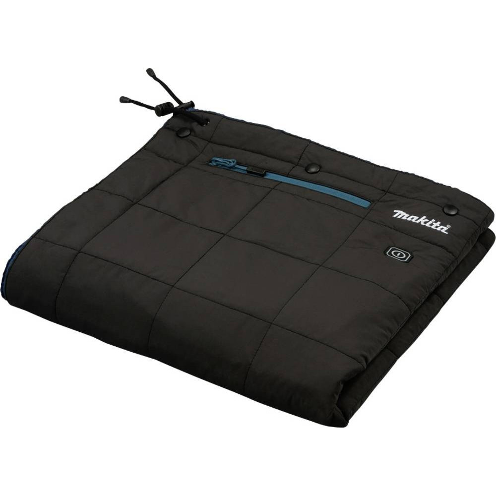 Makita CB100DA 12 V CXT Heated Blanket - Black/Dark Blue