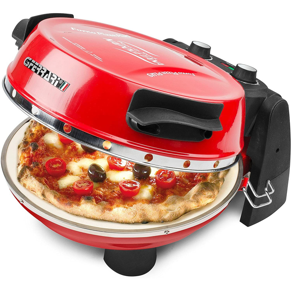 G3Ferrari G1003202 Pizzeria Snack Napoletana Pizza Oven - Red/Black