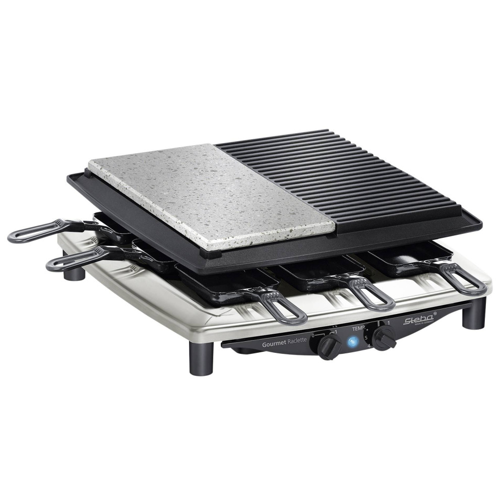 Steba RC 4 Plus Deluxe Chrom Raclette Grill