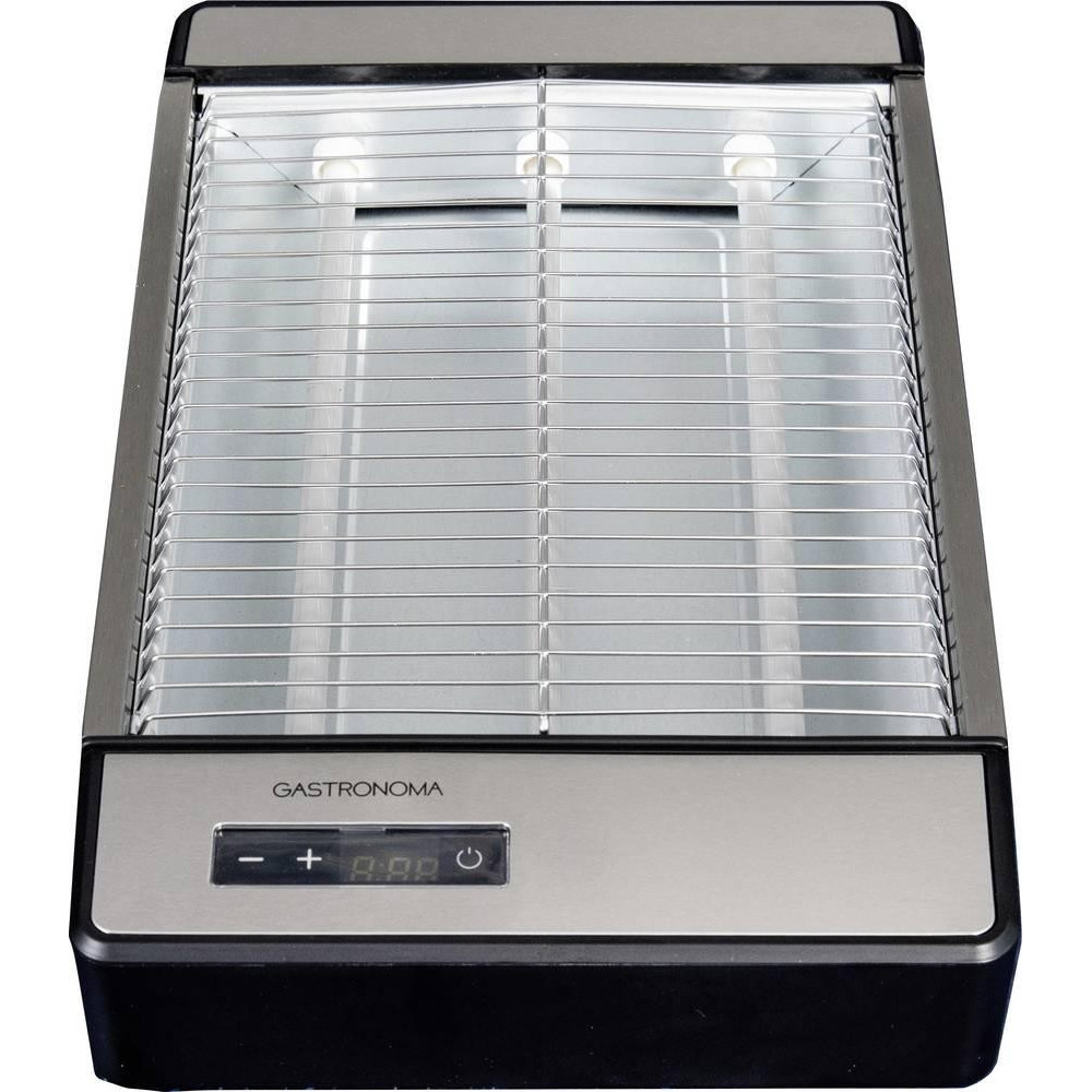 Gastronoma 18140003 Flatbed Toaster - Stainless Steel/Black