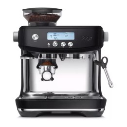 Sage The Barista Pro Black Truffle | Fast Heat-Up Espresso Machine