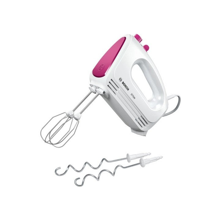 Bosch MFQ2210P mixer Hand mixer 375 W Pink, White