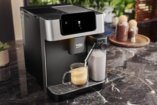 Discover Barista-Quality Coffee at Home with the Beko CaffeExperto CEG7304X Bean to Cup Coffee Machine with Integrated Milk Jug