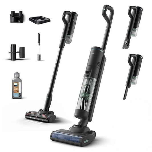 Philips 7000 Series AquaTrio XW7263/11 Cordless Wet & Dry Vacuum Cleaner (Black) image 0