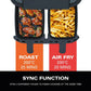 Hamilton Beach HealthyCook 8L Dual Air Fryer