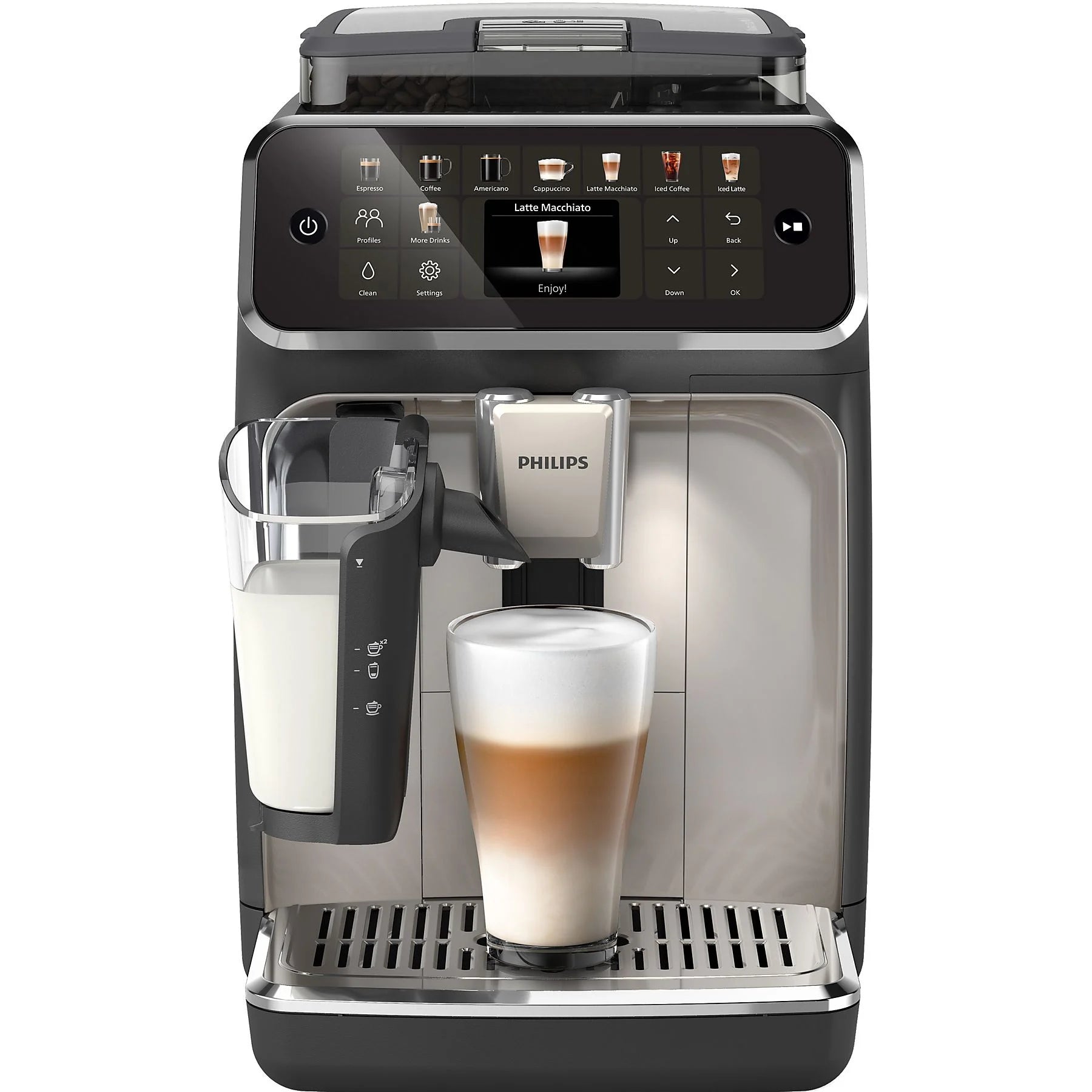 Philips 5500 Series LatteGo EP5547/90 Fully Automatic Espresso Machine image 0