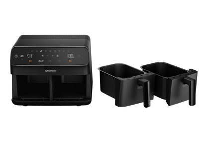 Grundig FR 7284 Airfit Twin Double Airfryer 8.5 lt Oil Free Fryer image 6