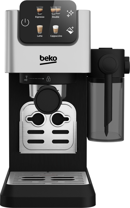 Beko CEP5304X CaffeExperto Manual Espresso with Integrated Milk image 2