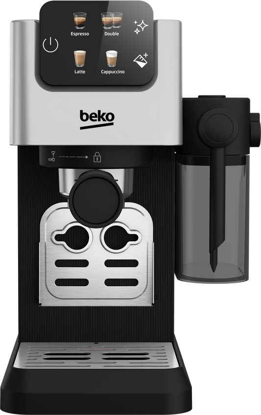 Beko CEP5304X CaffeExperto Manual Espresso with Integrated Milk image 2